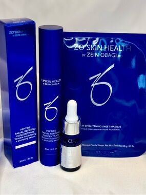 💎 ZO Peptide Facial Refining Concentrate + 3 BONUS Gifts ✨ ($375 Value)